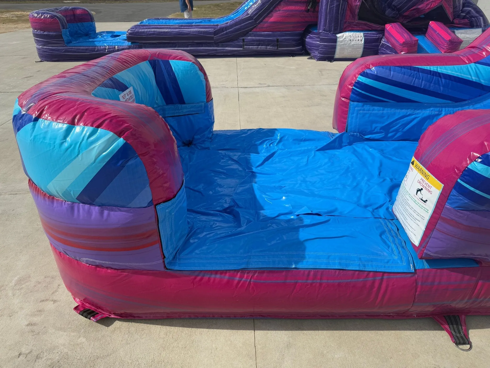 Supernova Splash Econo Bounce House with Slide (Wet/Dry)