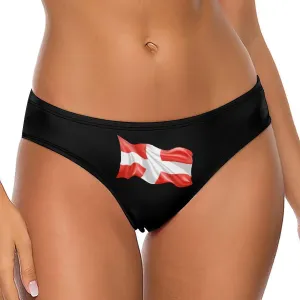 Switch Flag Women's Thongs T Back Low Waist Panties Sexy Underpants