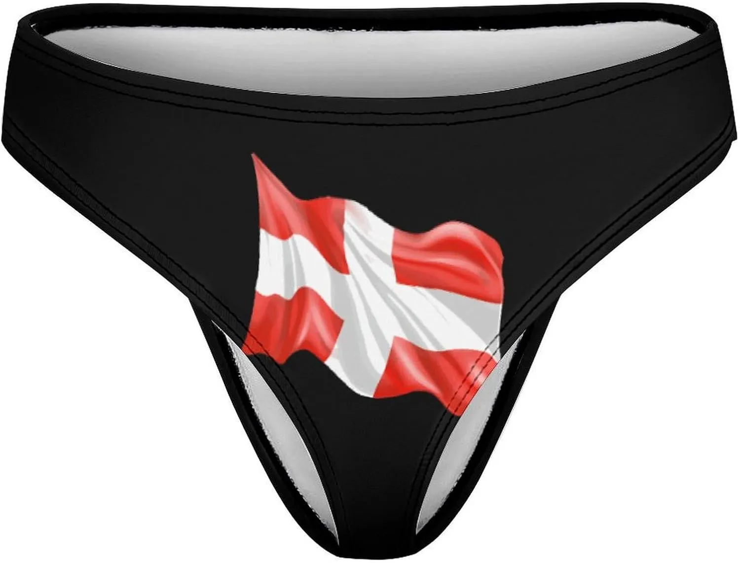 Switch Flag Women's Thongs T Back Low Waist Panties Sexy Underpants