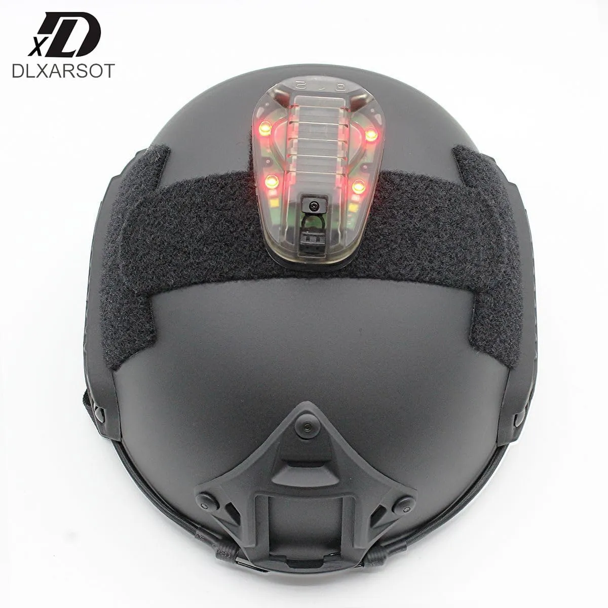 Tactical Helmet Light Signal Light Military IFF Helmet Light Flashlight Survival Signal Light for Outdoor Sports with LED   IR/Strobe