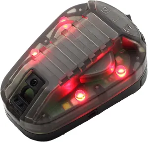 Tactical Helmet Light Signal Light Military IFF Helmet Light Flashlight Survival Signal Light for Outdoor Sports with LED   IR/Strobe