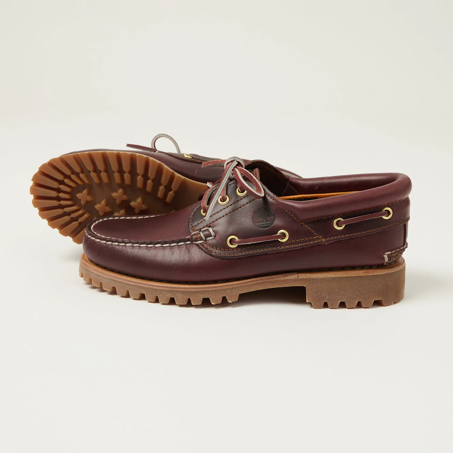 Timberland Authentic Boat Shoe - Burgundy