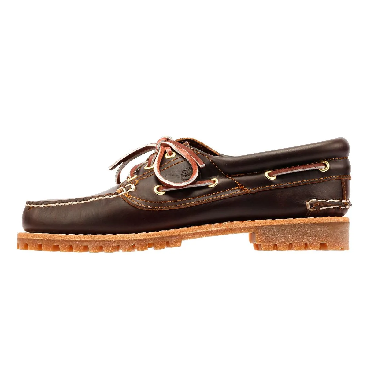 Timberland Noreen 3 Eye Leather Women's Brown Boat Shoes