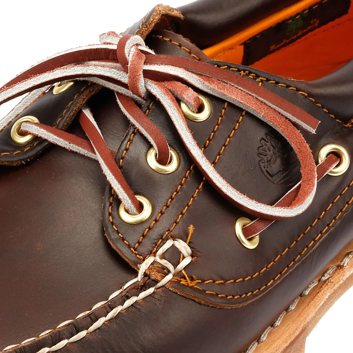 Timberland Noreen 3 Eye Leather Women's Brown Boat Shoes