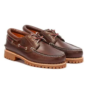 Timberland - TB030003214 MENS AUTHENTIC 3 EYE LUG BOAT SHOE M BR0WN
