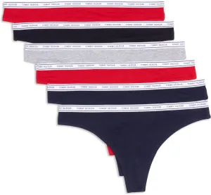 Tommy Hilfiger Women's Cotton Thong Underwear - 6 Pack