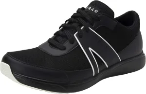 TraQ by Alegria Men's "Qarma" Lace-Up Smart Shoe-Smooth Black-47 EU (13 US)