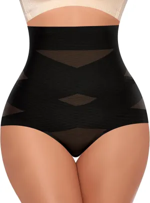 Tummy Control Shapewear Panties for Women High Waisted Body Shaper Slimming Shapewear Underwear Girdle Panty