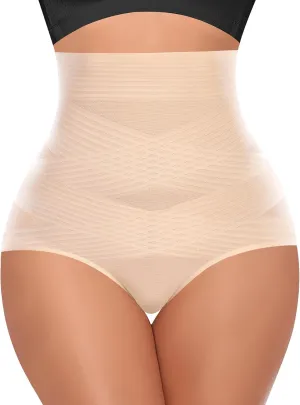 Tummy Control Shapewear Panties for Women High Waisted Body Shaper Slimming Shapewear Underwear Girdle Panty