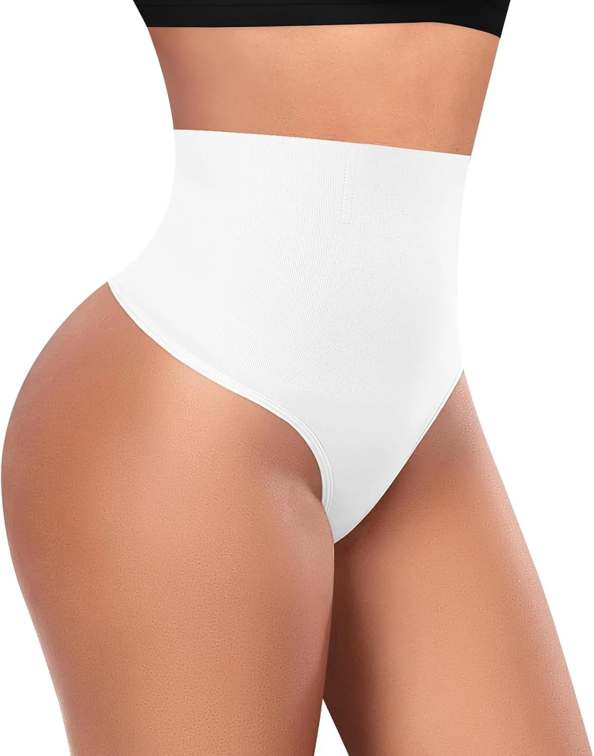 Tummy Control Thong Shapewear for Women High Waisted Body Shaper Panties Shaping Thong Girdle Underwear
