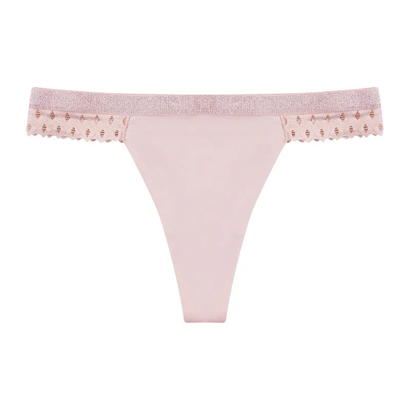 Ultra-thin Sexy Invisible Ice Silk Thong Panties
