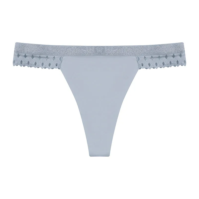 Ultra-thin Sexy Invisible Ice Silk Thong Panties