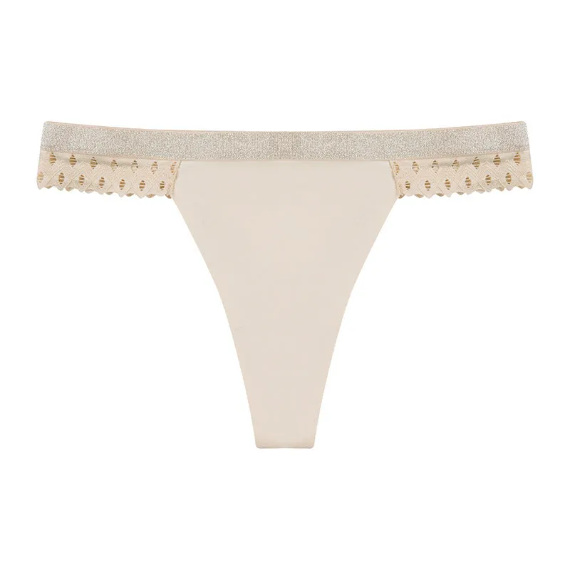 Ultra-thin Sexy Invisible Ice Silk Thong Panties