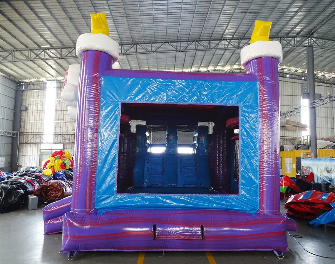 Unicorn Splash XL Bounce House with Slide (Wet/Dry)