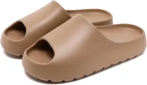 Unisex Cloud Slippers, Waterproof House Slide Sandals Shower Shoes Bathroom, Walking Sandals Women Comfortable Indoor Outdoor Pool Beach