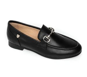 Venettini Black Chain Loafer