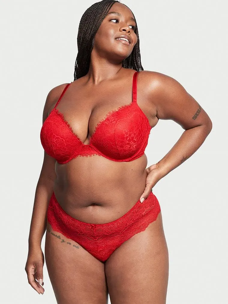 Victoria's Secret Women's Dream Angels Lace Hipster Thong Underwear, Panties for Women (XS-XXL)
