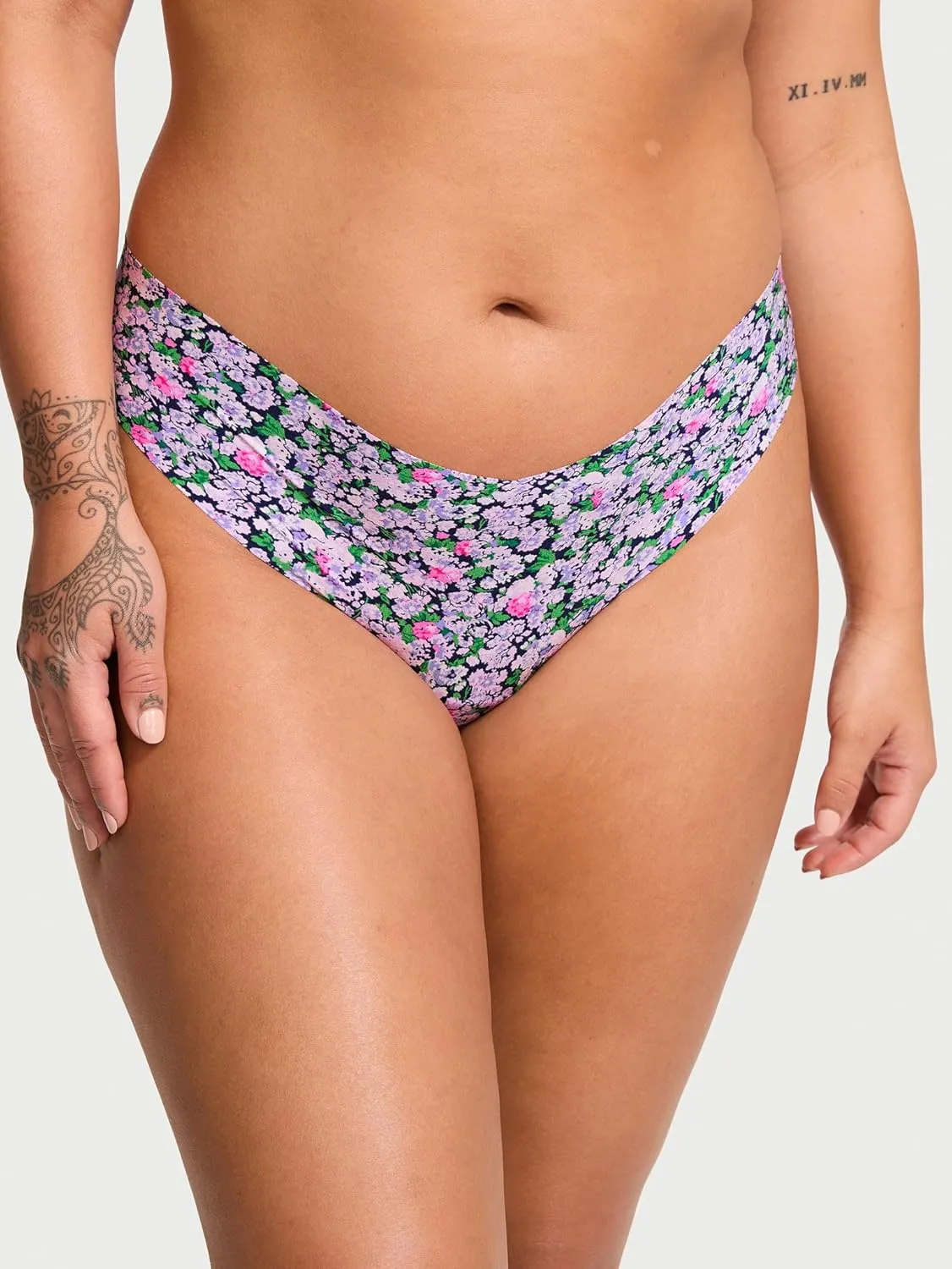 Victoria's Secret Women's No Show Thong Underwear, Panties for Women, Multi Pack (XS-XXL)
