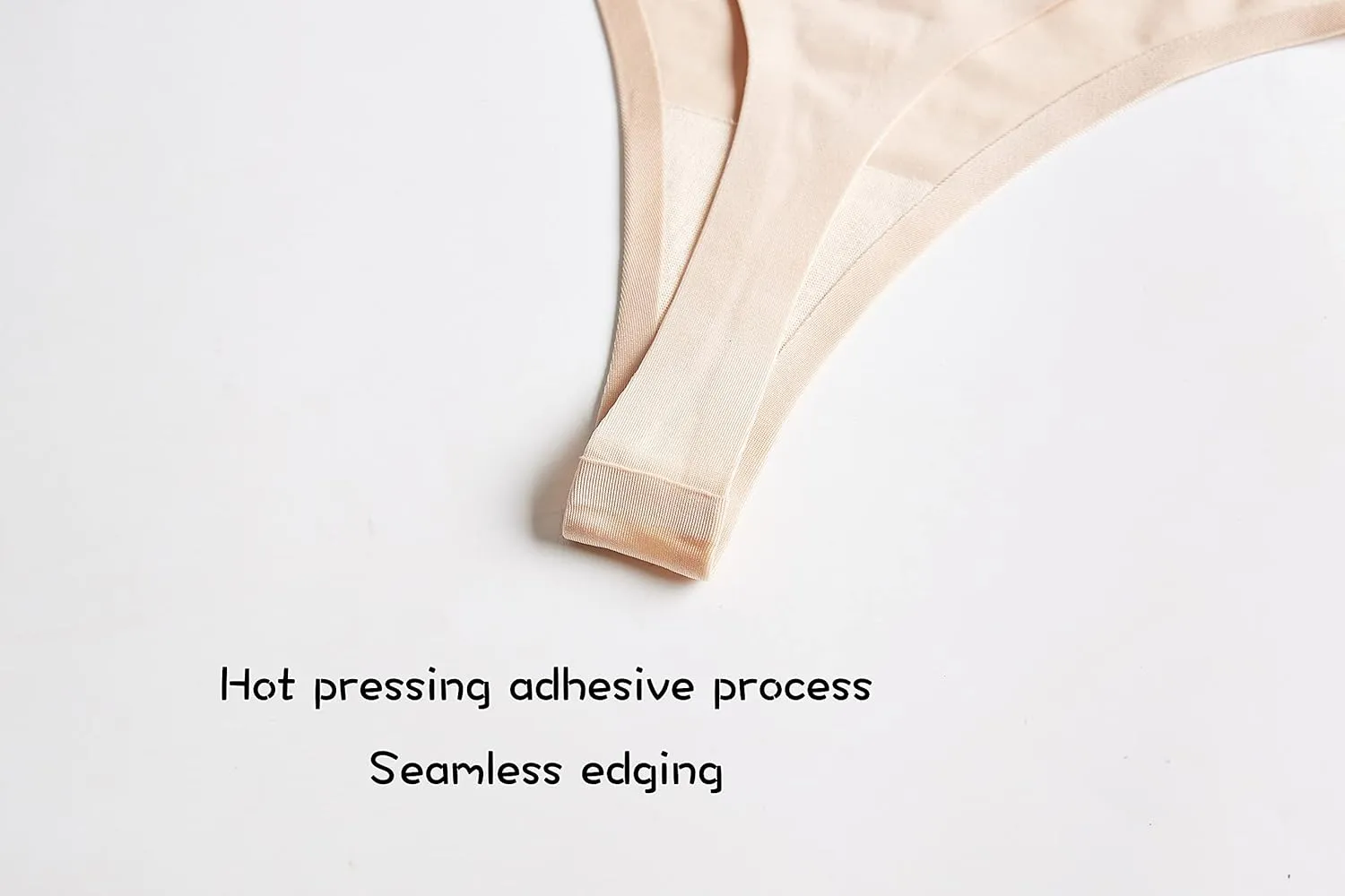 VISSAY Seamless Underwear for Women, No Show Cheeky Bikini Panties, Ladies Satin Invisible Breathable Briefs for Women Pack