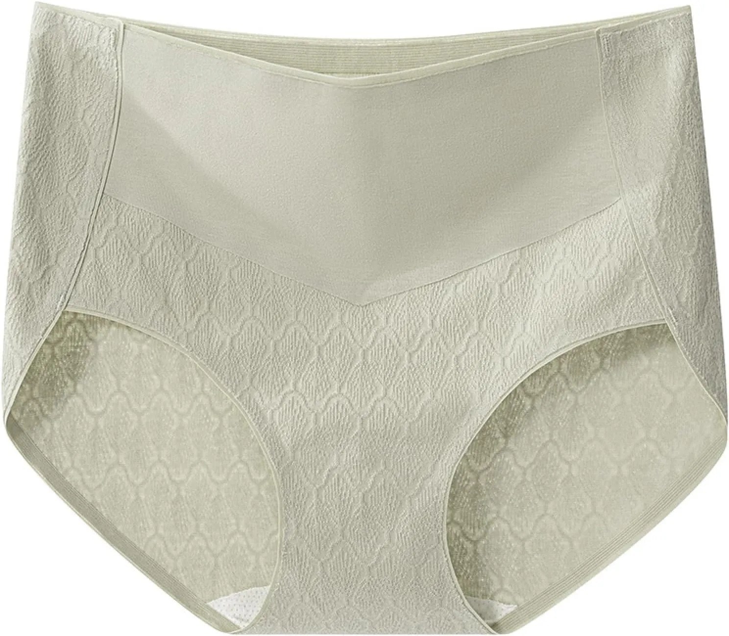 Waisted Underwear Large Size Markless Belly-Lifting Women'S Underwear Briefs Combination Set