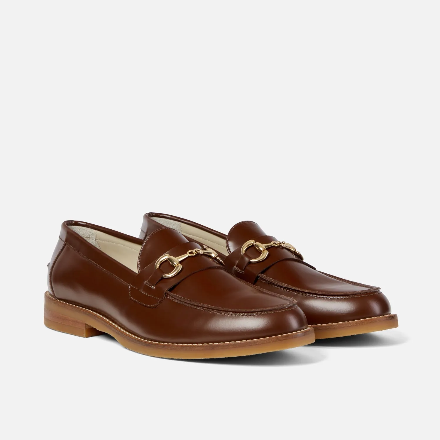 Wilde Chestnut Bit Loafer - Men's