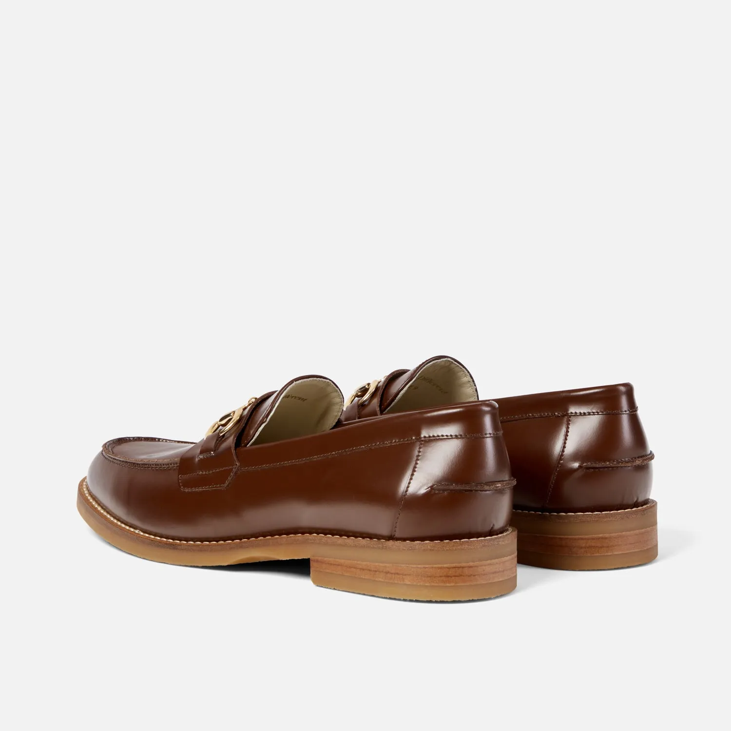 Wilde Chestnut Bit Loafer - Men's
