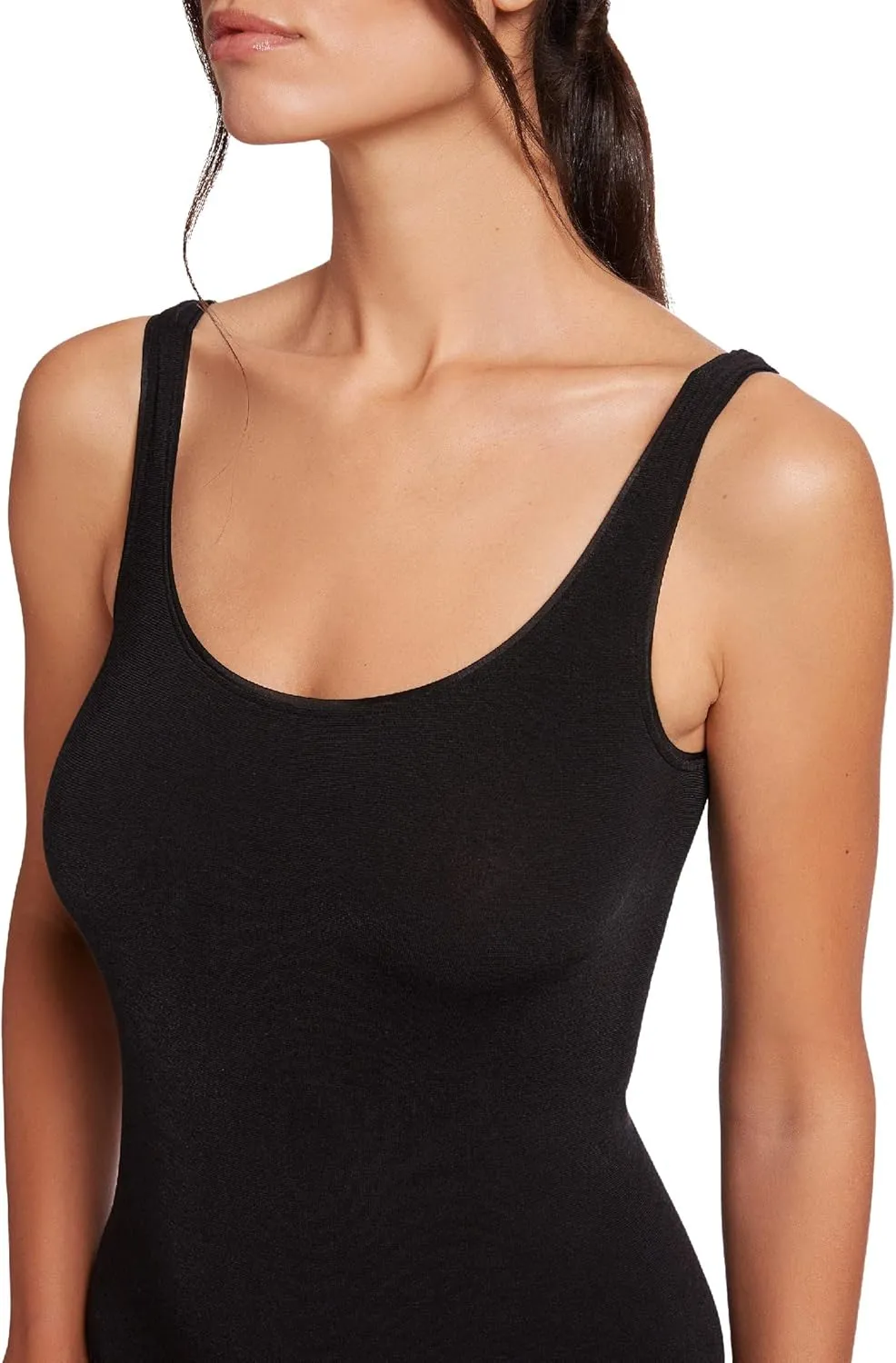 Wolford Jamaika String Body for Women Seamless Comfortable Bodysuit Tank Top Ideal for Layering under Tight Fitting Jackets