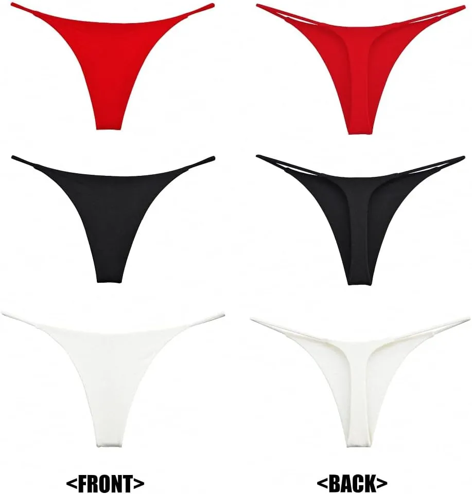 Women Underpants Seamless Thong Temptation Underwear High Waist G-String
