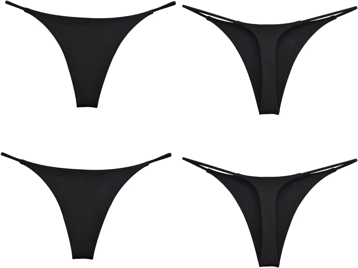 Women Underpants Seamless Thong Temptation Underwear High Waist G-String