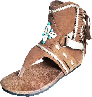 Women's Elastic Ankle Strap Flat Sandals Rhinestone Open Toe Slip on Casual Sandal Arch Support Flat Sandals