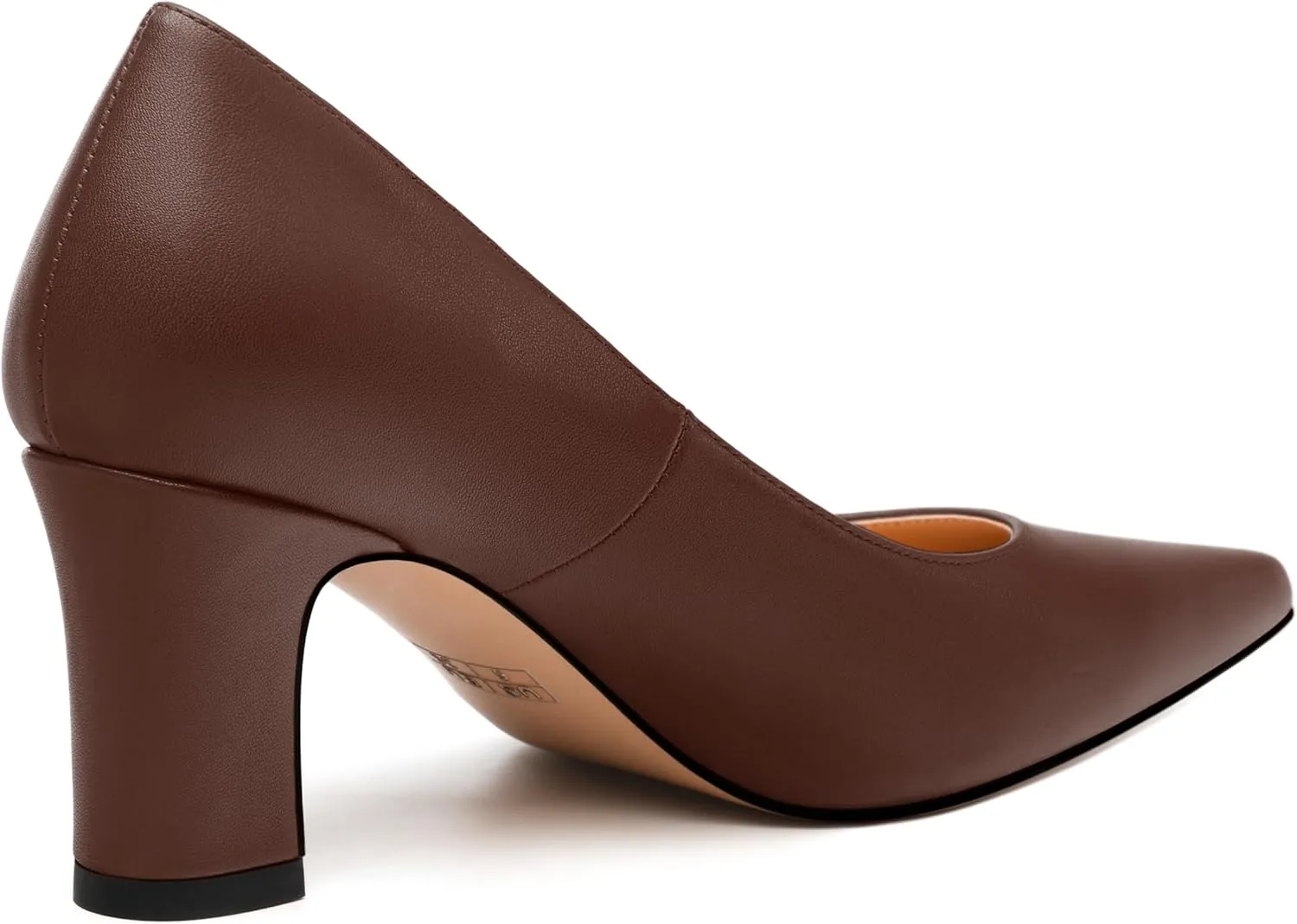 Women's Pumps, Pointed Closed Toe Mid Heel, Fashion Solid Matte Daily Working Party Shoes for Women 2.5Inch