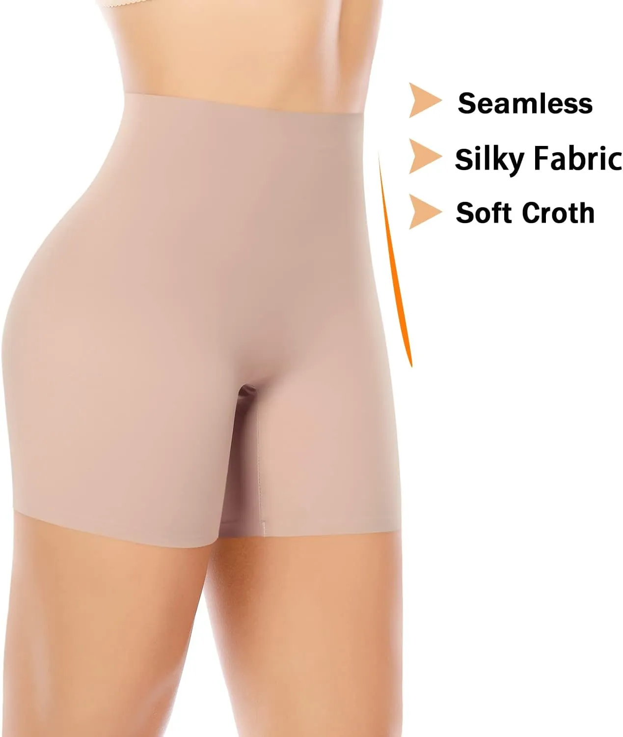 Womens Seamless Shaping Boyshorts Panties Tummy Control Underwear Slimming Shapewear Shorts