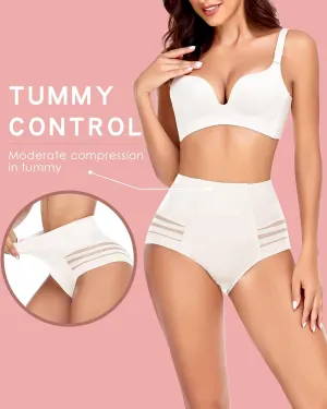 WOWENY Tummy Control Panties for Women Seamless Briefs Comfy Body Shaper Shapewear Sexy Underwear