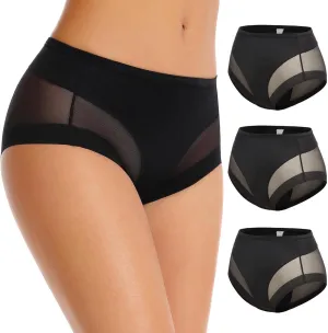 WOWENY Tummy Control Panties for Women Seamless Butt Lifter Briefs Comfy Body Shaper Shapewear Sexy Underwear