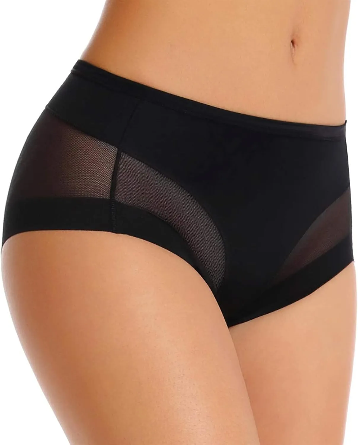 WOWENY Tummy Control Panties for Women Seamless Butt Lifter Briefs Comfy Body Shaper Shapewear Sexy Underwear