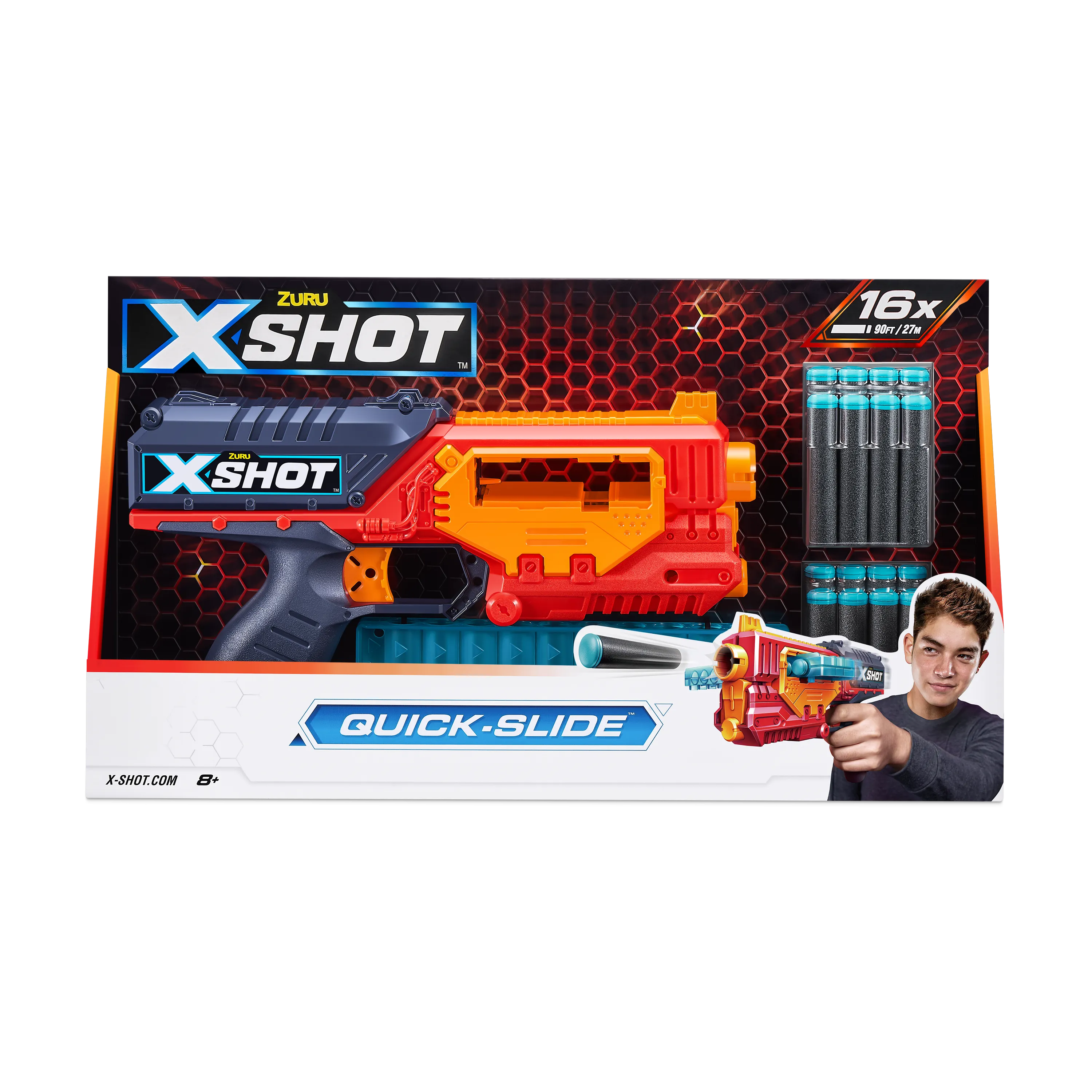 WT X-Shot Excel Quick Slide(16Darts)