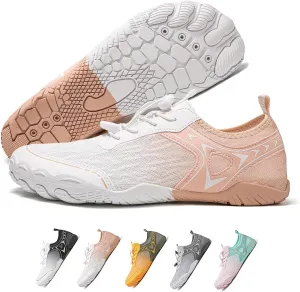 XNIRON Hike Barefoot Shoes for Womens Men,Quick Dry Water Shoes,Beach Pool Aqua Swim Surf Hiking Walking Shoes,Non-Slip Athletic Footwear Wide Toe Water Shoes